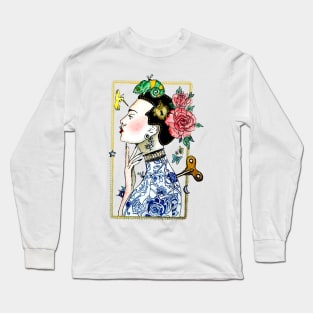 Manipulation of Dysfunctional Perception Long Sleeve T-Shirt